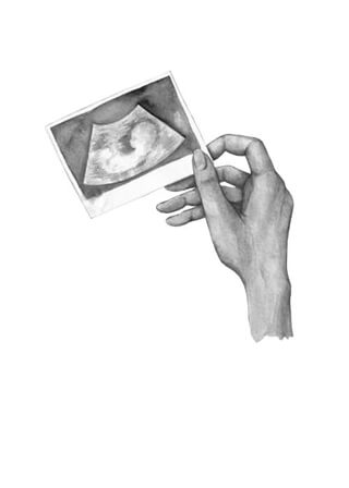 Baby på vej - Plakat